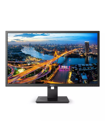 Монитор Philips 325B1L, 31.5" IPS WLED, 2560x1440 75Hz, 4ms GtG, 250cd m/2, 1200:1, DCR 50M:1, Adaptive Sync, Low Blue Mode, 3Wx2, Swivel, HDMI, DP, USB hub - 325B1L/00