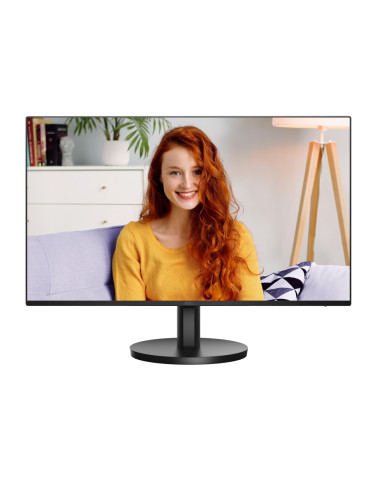 Монитор AOC 24B3HA2, 23.8" IPS WLED, 100Hz, 4ms GtG, 1ms MPRT, 250cd m/2, 1300:1, 20M:1 DCR, Adaptive Sync, Low Blue Mode, 2Wx2, D-SUB, HDMI