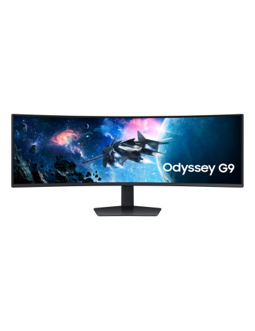 Монитор Samsung LS49CG950, 49" Odyssey G9 GAMING, Curved VA, 1000R, 240Hz, 32:9, 5120 x 1440, 450 cd/m2, DP, HDMI, Micro HDMI, USB Hub, Black - LS49CG950EUXEN