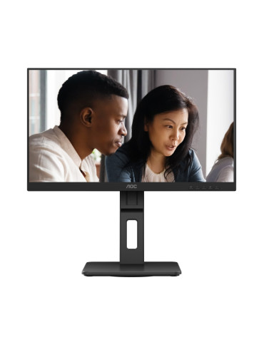 Монитор AOC 22E2UMF, 21.5" VA WLED, 75Hz, 4ms GtG, 250cd m/2, 3000:1, 20M:1 DCR, Adaptive Sync, Low Blue Light, 2Wx2, Swivel, D-SUB, HDMI, DP, USB