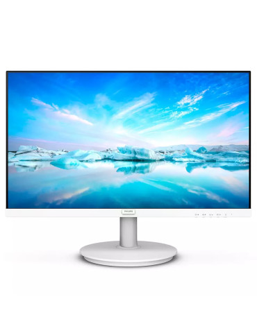 Монитор Philips 271V8AW, 27" IPS WLED, 75Hz, 4ms GtG, 250cd m/2, 1000:1, Mega Infinity DCR, Adaptive Sync, Low Blue Mode, 2Wx2, D-SUB, HDMI, White - 271V8AW/00