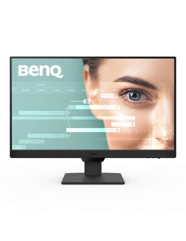 Монитор BenQ GW2490, 23.8" IPS, GtG 5ms, FHD, 100Hz, 99% sRGB, Eye Care Reminder, 20M:1 DCR, 250cd/m2, HDMI, DP, 2x2W, Headphone jack, Line In, Vesa, Ultra Slim Bezel, Black - 9H.LLSLJ.LBE