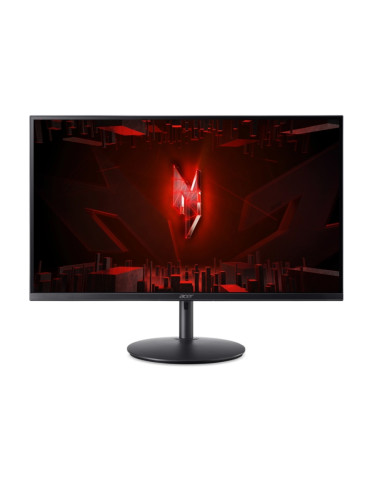 Монитор Acer Nitro XF240YM3biiph, 23.8" IPS, Anti-Glare, LED, ZeroFrame, FreeSync, 180Hz,1ms(VRB), 100M:1, 250nits, FHD, sRGB99%, DP, HDMI, BlueLightShield, Swivel, Black - UM.QX0EE.315