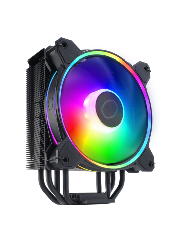 Охладител за процесор Cooler Master Hyper 212 HALO Black Edition, AMD/INTEL - RR-S4KK-20PA-R1