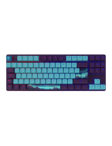 Геймърскa механична клавиатура Dark Project 87 Night Sky RGB TKL, G3MS Sapphire Switches, ABS - DPO87_GSH_NSKY_ANSI_EN