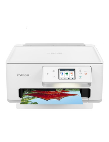 Мастилоструйно многофункционално устройство Canon PIXMA TS7650i All-In-One, White - 6256C006AA