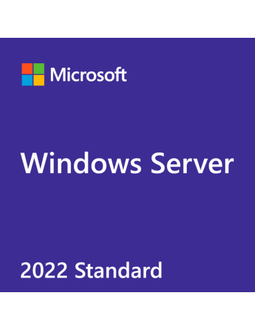 Софтуер за сървъри Windows Server Standard  2022 64Bit English 1pk DSP OEI DVD 16 Core - P73-08328