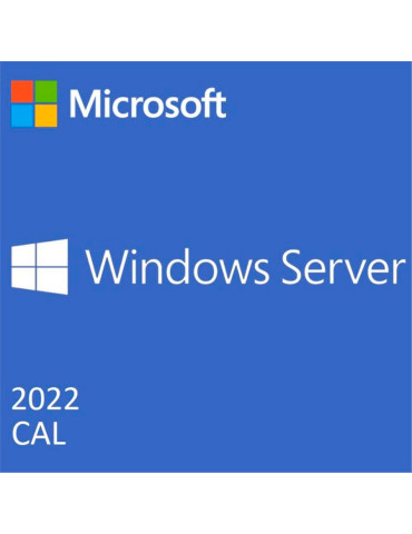 Софтуер за сървъри Windows Server CAL 2022 English 1pk DSP OEI 5 Clt User CAL - R18-06466