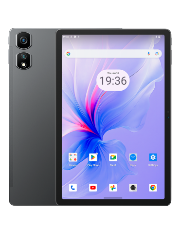 Таблет Blackview Tab 16 Pro 8/256GB, 11" FHD  1200x1920 IPS, Octa-core 2GHz, 8MP Front/13MP Back Camera, Battery 7700mAh, 18W wired charging, USB Type-C, Android 14, SD card slot,  Gray - BVTAB16PRO-G