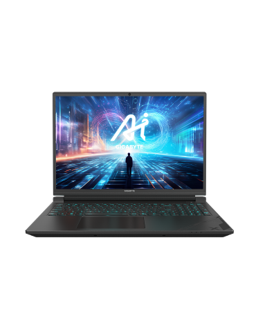 Лаптоп Gigabyte G6X 9MG 2024 16" WUXGA 165Hz, Intel Core i7-13650HX, 8GB DDR5, 1TB SSD Gen4, nVIdia RTX 4050 6GB GDDR6, Free DOS - G6X 9MG-42EE854SD