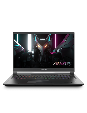 Лаптоп Gigabyte AORUS 17X AZF - 17.3" QHD IPS 240Hz, Intel Core i9-13980HX, 16GB DDR5, 1TB SSD Gen4, nVIdia RTX 4090 16GB GDDR6, Windows 11 Home - AORUS 17X AZF0D5EE665SH