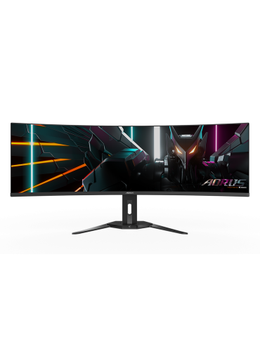 Монитор Gigabyte AORUS CO49DQ 49" QD-OLED, DQHD (5120x1440), Curved 1800R, 144 Hz, 0.3ms