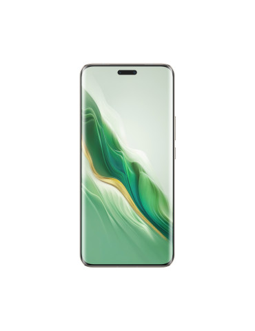 Смартфон Honor Magic6 PRO Sage Green, Bvlgari-N49D, 6.8" LTPO Oled, 1280x2800, Snapdragon 8 Gen 3 (1x3.3GHz 3x3.2GHz 2x3.0GHz 2x2.3GHz), 12GB, 512GB, Camera 50 180 50MP/Front 50MP, 5600mAh, FPT, Face ID, BT 5.3, USB Type-C 3.2, OTG, Android 14, MagicOS 8