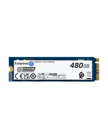 SSD диск Kingston 480GB DC2000B Data Center M.2-2280 PCIe 4.0 NVMe - SEDC2000BM8/480G