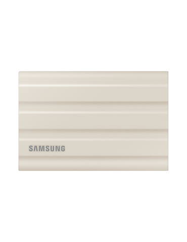 Външен SSD диск Samsung 2TB T7 Shield, USB-C, Бежов - DGSAMZGT20T7SHG