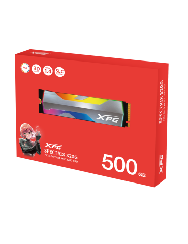 SSD диск Adata 500GB SPECTRIX S20G XPG - ASPECTRIXS20G-500G-C