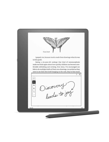 Електронен четец за книги Kindle Scribe (2022), 16GB, 10.2;, w Basic Pen, Сив - KINDLE-EBOOK-SCRIBE16