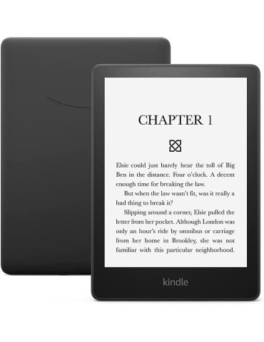 Електронен четец за книги Kindle Paperwhite 6.8;, 16GB, 2021, 11 генерация, IPX8, Черен - Paperwhite 