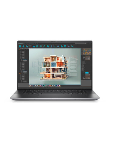 Лаптоп Dell Precision 5690, Intel Ultra 7 165H vPro, 16" FHD  (1920x1200), 500 nits IPS, 32GB DDR5, 1TB SSD, NVIDIA RTX 1000 Ada 6GB GDDR6, Wi-Fi 7, BT, FPR, Backlit, Win 11 Pro - N002P5690EMEA_VP