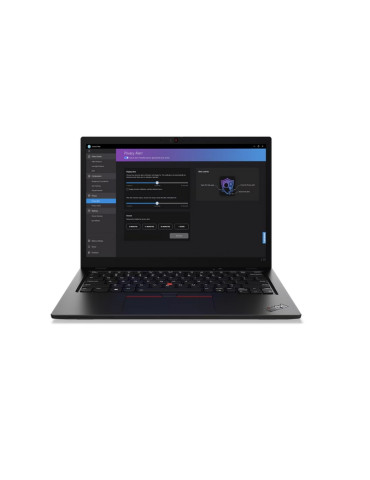 Лаптоп Lenovo ThinkPad L13 G5 Intel Ultra 5 125U, 13.3" WUXGA (1920x1200) IPS AG, 16GB DDR5, 512GB SSD, Backlit KB, Black, SCR, FPR, Win 11 Pro - 21LB0017BM