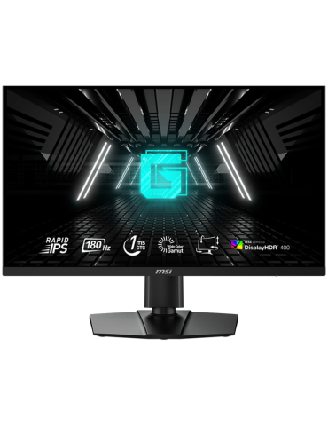 Монитор MSI G274QPF E2, 27" 180Hz, WQHD (2560x1440) 16:9, Rapid IPS AG, 1ms, 400nits, Adaptive-Sync, DP, HDMI, USB Type-C - 9S6-3CC29H-210