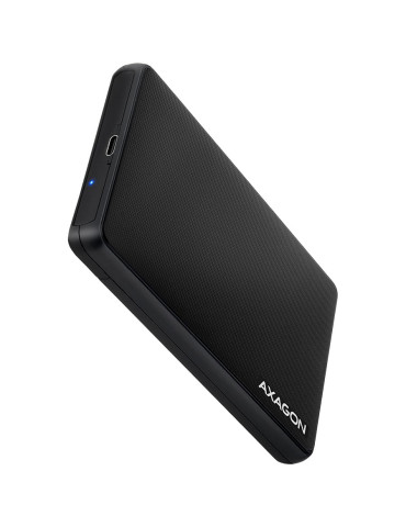 Кутия за диск Axagon EE25-SLC USB-C 3.2 Gen1 - SATA 6G 2.5" SLIDE box BLACK - EE25-SLC