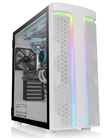 Кутия за компютър Thermaltake H590 TG ARGB Snow - CA-1X4-00M6WN-00