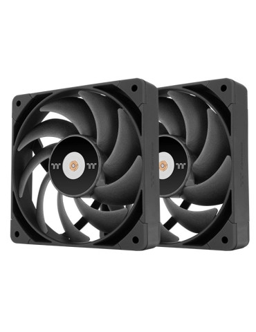 Комплект вентилатори Thermaltake TOUGHFAN 12 Pro PC Cooling Fan 2 Pack - CL-F159-PL12BL-A