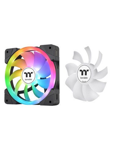 Комплект вентилатори Thermaltake SWAFAN EX12 ARGB PC Cooling Fan TT Premium Edition 3 Fan Pack - CL-F167-PL12SW-A