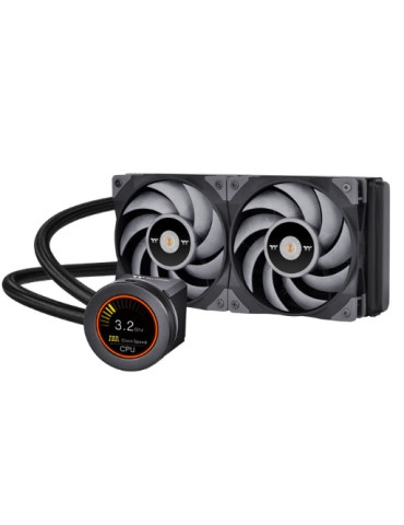 Водно охлаждане за процесор Thermaltake TOUGHLIQUID Ultra 240 CPU AIO Liquid Cooler Gray - CL-W322-PL12GM-B