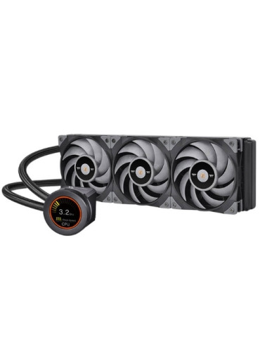 Водно охлаждане за процесор Thermaltake TOUGHLIQUID Ultra 360 CPU AIO Liquid Cooler Gray - CL-W323-PL12GM-B