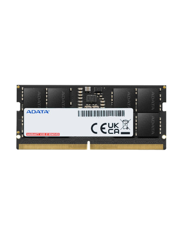 RAM памет Adata 8GB DDR5 5600MHz SODIMM - AD5S56008G-S