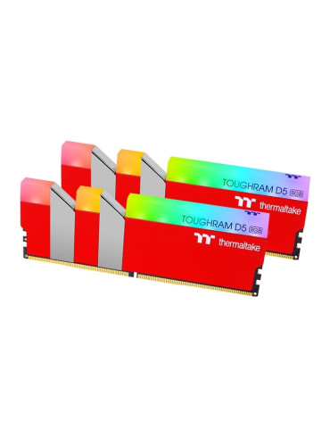 RAM памет Thermaltake 32GB (2x16GB) DDR5 5600MHz TOUGHRAM RGB, U-DIMM Racing Red - RG35D516GX2-5600C36A