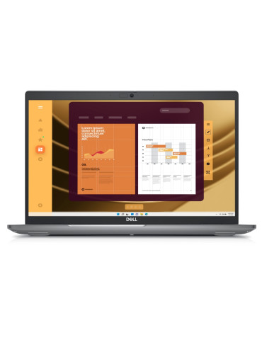 Лаптоп Dell Latitude 5550, Intel Core Ultra 5 135U, 15.6" FHD (1920x1080) AG IPS 250nits, 16GB DDR5, 512GB SSD, WiFi 6E, FPR, Backlit Kb, Ubuntu - N009L555015EMEA_VP_UBU