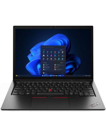 Лаптоп Lenovo ThinkPad L13 2-in-1 G5 Intel Core Ultra 7 155U, 13.3" WUXGA (1920x1200) IPS, AR, AS, Touch, 16GB LPDDR5, 512GB SSD, Front FHD Cam, Backlit KB, Black, Pen, WLAN, BT, SCR, FPR, Win 11 Pro - 21LM001PBM