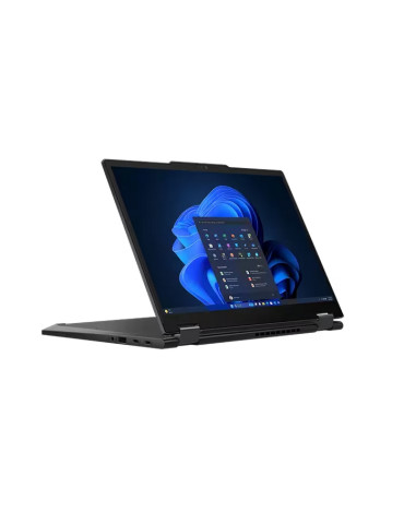 Лаптоп Lenovo ThinkPad X13 2-in-1 G5, Intel Core Ultra 7 155U, 13.3" WUXGA (1920x1200) IPS AG LP, Touch,  32GB LPDDR5x, 1TB SSD, 5MP Cam, Backlit KB, WLAN, BT, SCR, FPR, Win 11 Pro - 21LW000QBM