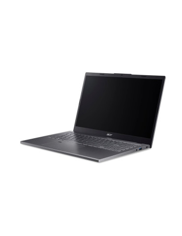 Лаптоп Acer Aspire A15-41M-R44Z, AMD Ryzen 7 8840HS, 15.6" FHD IPS, 16GB DDR5, 512GB SSD, AMD Radeon 780M, Wifi 802.11AX, BT, FP, FHD Cam, KB Backlight, No OS, Gray - NX.KXAEX.00A