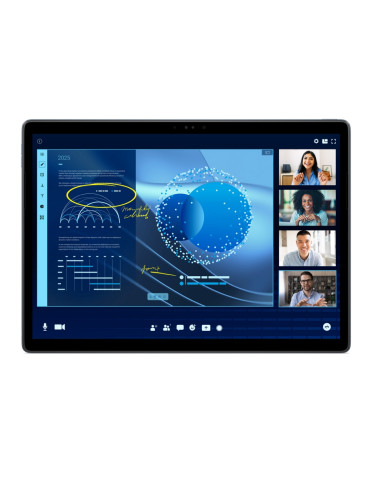 Лаптоп Dell Latitude 7350 Detachable, Intel Core Ultra 7 164U, 13 3K (2880x1920) IPS Touch AR, 16GB LPDDR5x, 512GB SSD, 8MP HDR IR Cam and Mic, Wi-Fi 7, FPR, Active Pen - N001L735013EMEA_DET_VP