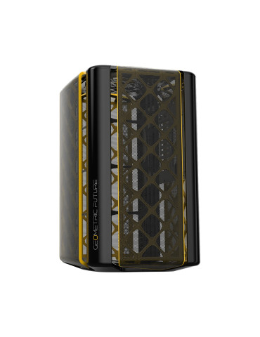 Кутия за компютър Geometric Future Model 2 THE ARK Mesh Black, mATX - 1AM2AKBK00101