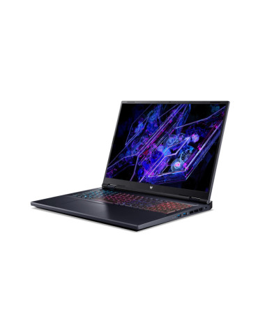 Лаптоп Acer Predator PHN18-71-93W3, Intel Core i9-14900HX, 18" WQXGA (2560x1600) IPS 165Hz, 16GB DDR5, 1TB SSD, Nvidia RTX 4070 8GB GDDR6, Backlit KB, Win 11 Home, Black - NH.QR5EX.003