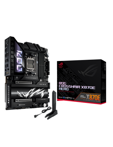 Дънна платка Asus ROG STRIX X870E-E HERO WIFI, AM5, DDR5 - 90MB1IE0-M0EAY0