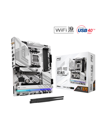 Дънна платка AsRock X870 PRO RS WIFI, AM5 - X870 PRO RS WIFI