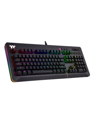 Геймърска клавиатура Thermaltake Level 20 RGB Razer Green Switch Black - KB-LVT-RGBRUS-01