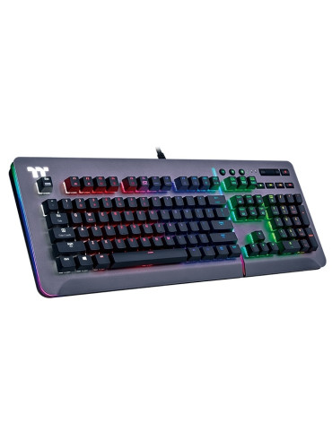 Геймърска клавиатура Thermaltake Level 20 RGB Silver Switch Gray - KB-LVT-SSSRUS-01