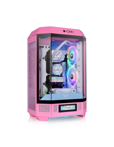 Кутия за компютър Thermaltake Tower 300 Bubble Pink - CA-1Y4-00SAWN-00