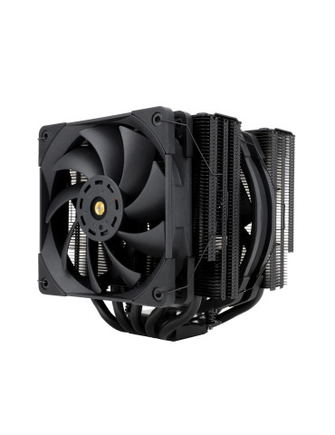 Охладител за процесор Thermalright Frost Commander 140 Black, Dual-Tower, LGA1851/LGA1700/AM5 - FROST-COMMANDER-140-BK