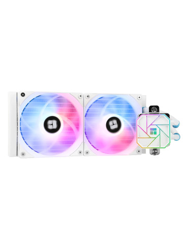 Водно охлаждане за процесор Thermalright  Aqua Elite 240 White A-RGB V3, LGA1851/LGA1700/AM5 - AQUA-ELITE-240-WH-ARGB-V3