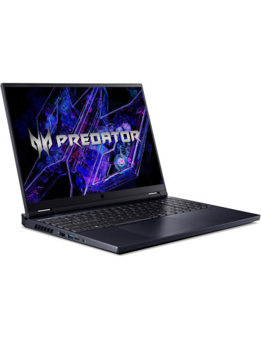 Лаптоп Acer Predator Helios Neo 16 Gaming PH16-72-94DV, Intel Core i9-14900HX, 16", 32GB RAM, 1TB SSD, NVIDIA GeForce RTX 4080 12GB GDDR6, Win 11 Home - NH.QNZEX.003