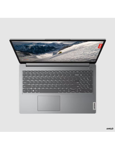 Лаптоп Lenovo IdeaPad 1 15 82VG00KSBM, AMD Ryzen 3 7320U, 15.6" FHD AG, 8GB DDR5 RAM, 512GB SSD, Integrated AMD Radeon 610M Graphics, Free DOS - 82VG00KSBM