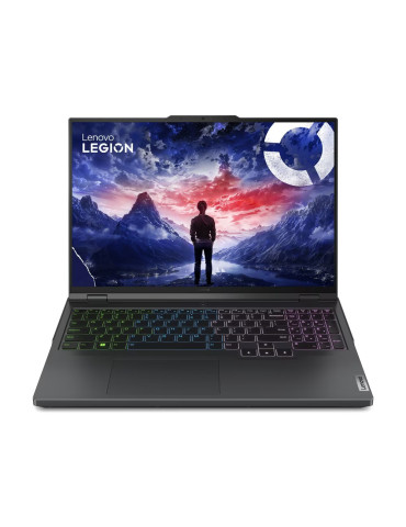 Лаптоп Lenovo Legion 5 PRO, Intel Core i7-14700HX, 16" WQXGA IPS 300nits AG, 100% sRGB, 165Hz, Dolby Vision, G-SYNC, 16GB RAM, 1TB SSD, NVIDIA GeForce RTX 4070 8GB GDDR6 - 83DF00A9BM